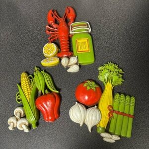 Vintage Homco wall decor